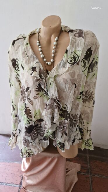 Shirts, blouses and tunics: 2XL (EU 44), Floral, color - Multicolored