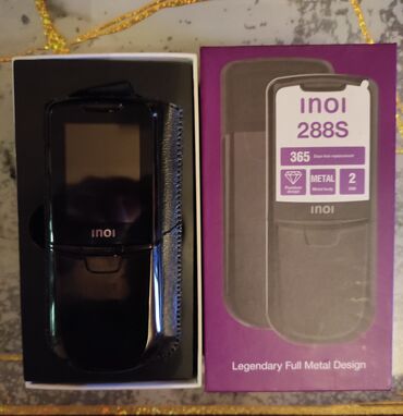 işlənmiş telefonlar a3: Inoi 288S, 32 GB, rəng - Qara, Düyməli