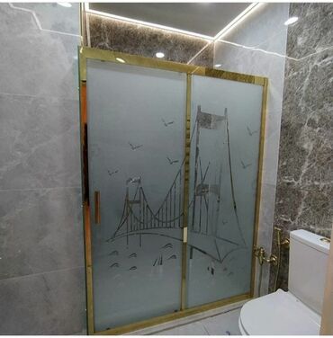 Duş kabinaları, arakəsmələr: Yeni Üstü açıq kabina, Düzbucaqlı, Ödənişli çatdırılma — 28