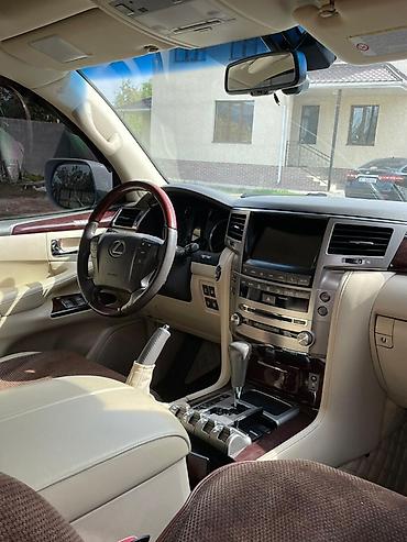 электр унаалар: Lexus LX: 2014 г., 5.7 л, Автомат, Бензин, Жол тандабас — 4