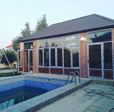 Отопление и нагреватели: Hovuz kənarında yerləşən bu bağ evi, istirahət və əyləncə üçün ideal