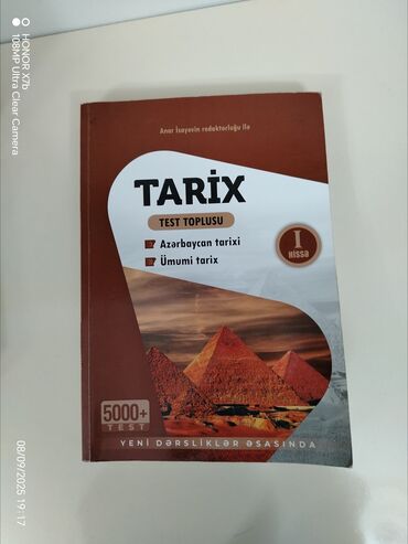Testlər: Tarix test toplusu ( 1 ci hisse)