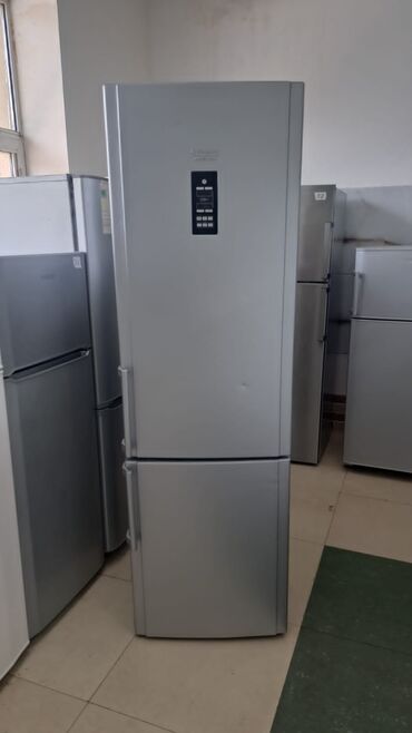 hotpoint ariston soyuducu: Hotpoint Ariston iki qapılı soyuducu - Rəng: gümüşü/metalik - Dizayn