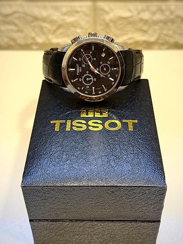 tissot saat qiyməti: Tissot Chronograph kişi saatı – qutu və sənədlərlə - İsveçrə — 2