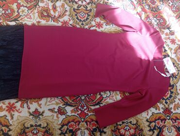 женские платья: Повседневное платье, Длинная модель, 2XL (EU 44)