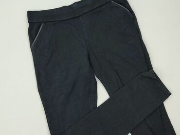 temu spodnie hello kitty: MEGI, Material trousers for women, size XL (EU 42)