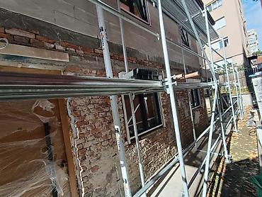 Merdevine: Fasaderska skela – pocinkovana, modularna rentiram građevinske skele i — 9