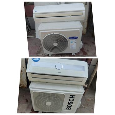 kondisioner motor: Кондиционер Bosch, Б/у, 40-45 м², Сплит-система, Платная установка