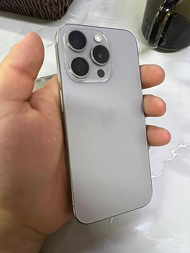 iphone se2020: IPhone 15 Pro, Б/у, 128 ГБ, 81 % — 1