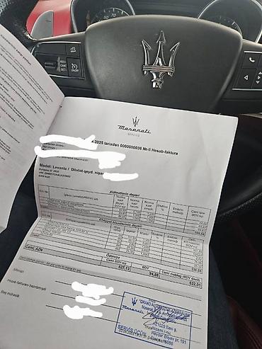 raf masini: Maserati : 3 l | 2021 il 79000 km Ofrouder/SUV — 3