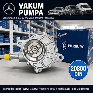 Delovi motora: VAKUM PUMPA MERCEDES OM646 OM651 OM642 A B C E S CLS MLK ML | Vakum — 2