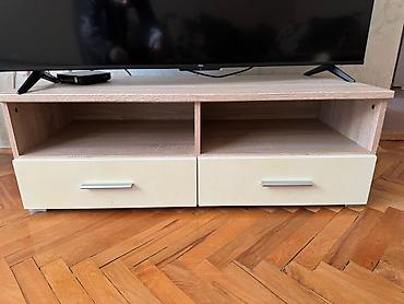 Ugaone garniture: KOMPLETNA DNEVNA SOBA Ugaona, tv komoda, dve police i sto. - — 14