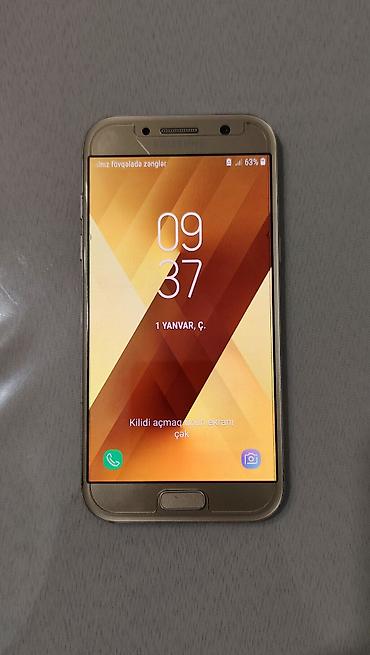 iphone 6 128: Samsung Galaxy A5 2017, 32 GB, rəng - Qızılı, İki sim kartlı — 1