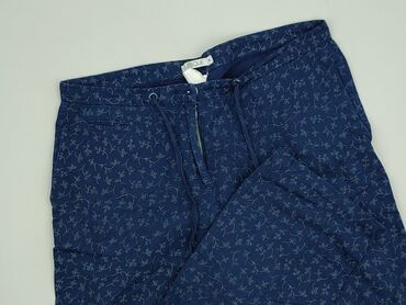 QUIOSQUE, Material trousers for women, size L (EU 40)