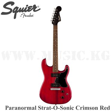 гитара кружок: Электрогитара Squier Paranormal Strat-O-Sonic, Laurel Fingerboard