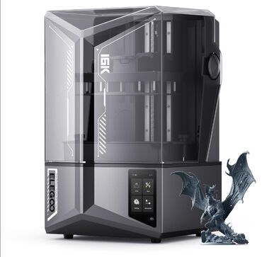 зд принтер: Продам новый фотополимерный 3d принтер Elegoo Saturn 4 ultra 16k не