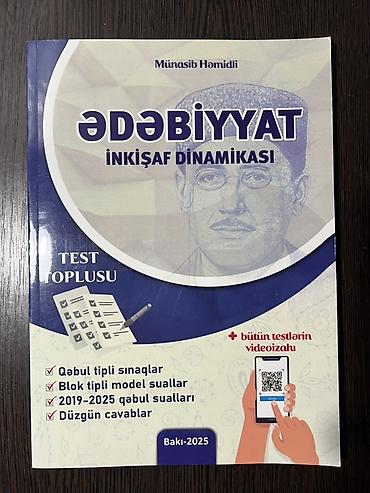 Testlər: “Ədəbiyyat – İnkişaf Dinamikası” test toplusu (Münasib Həmidli) 2025 — 1