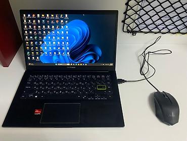 Ноутбуки и аксессуары: ASUS VivoBook noutbuk üstündə siçan hədiyyə - Ekran: 14–15.6" — 2