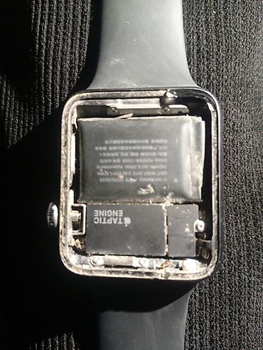 Смарт-часы: Apple Watch Series 1, 38 мм, корпус Space Gray алюминий, ремешок — 1