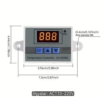 Ehtiyat hissələri: W3001-13m W3002-15m Stc-1000-23m Stc-3008-30m ✅ Termostatlar — 4