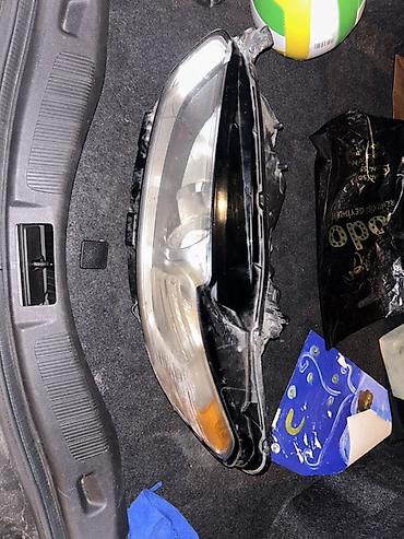 ford fusion farası: ÇOX UCUZ!!! FORD FUSION SOL FARA ŞÜŞƏSİNDƏ ÇIZIQ VAR Sol ön fara — 1