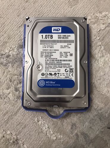 авто регистрации: Накопитель, Western Digital (WD), HDD, 1 ТБ, 3.5", Для ПК
