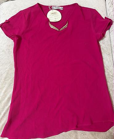 xonca bezemek: Flexi Fashion qadın bluzası - Rəng: tünd çəhrayı/fuşya - Model — 1