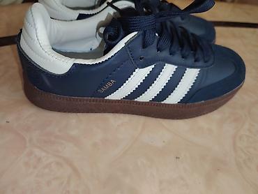 adidas kişi: Adidas Samba tərzində idman ayaqqabısı.Uşağa alıblar krasovka 35azn — 3