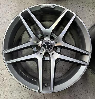 Диски: Литые Диски R 19 Mercedes-Benz, Комплект, отверстий - 5, Б/у — 7