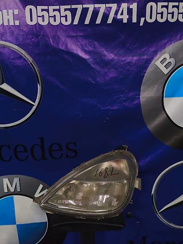 168: Передняя левая фара Mercedes-Benz 1998 г., Б/у, Оригинал, Япония — 1