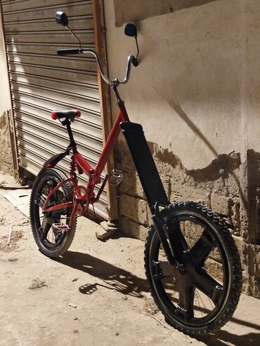 velosiped satilir kreditle: İşlənmiş Dağ velosipedi Desna, 24", sürətlərin sayı: 1, Ödənişli çatdırılma