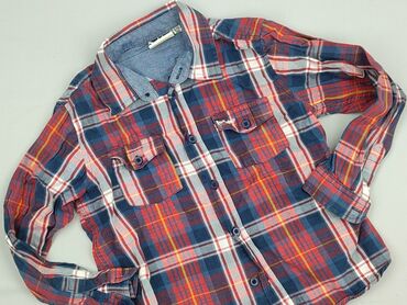 koszule dla dzieci tommy hilfiger: Shirt 10 years, condition - Very good, pattern - Cell, color - Multicolored