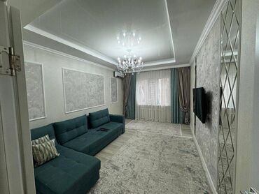 продажа квартир гостиничного типа в бишкеке: 2 комнаты, 52 м², 105 серия, 3 этаж, Евроремонт