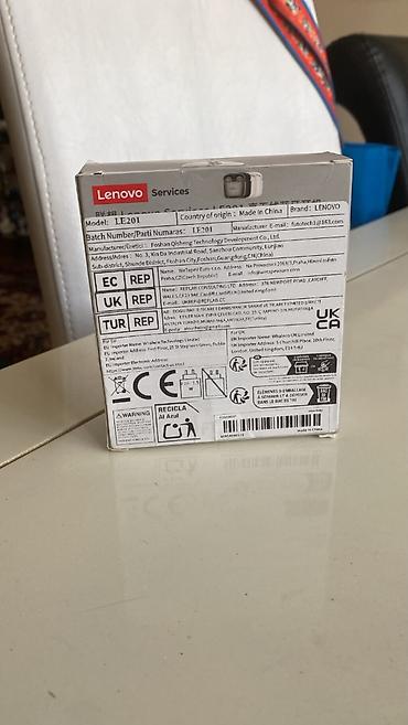 Qulaqcıqlar: Yeni Simsiz (Bluetooth) Qulaqcıqlar, Lenovo, rəng - Qara — 5