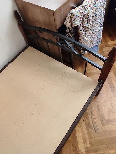 mdf panel: Tək nəfərlik çarpayı + döşək - Ölçü: təxminən 90x190 sm (single). - — 1