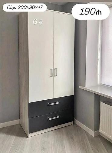 metbex skaf: Yeni, 2 qapılı, Siyirməli, Rəngli, Açılan, Düz dolab — 1