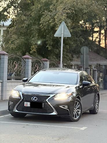 lexus es бишкек: Lexus ES: 2016 г., 2.5 л, Автомат, Гибрид — 1