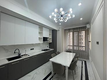 белграви: 3 комнаты, 104 м², Асанбай мкр Элитка, 5 этаж, Евроремонт — 9