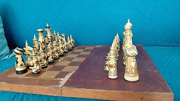 Спорт и отдых: ♟️ Продаю шахматы ручной работы Оригинальные фигурки в азиатском — 3