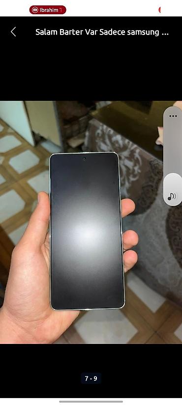 barter iphone x: Samsung Galaxy A73 5G, 128 GB, rəng - Göy, Face ID, Barmaq izi — 9