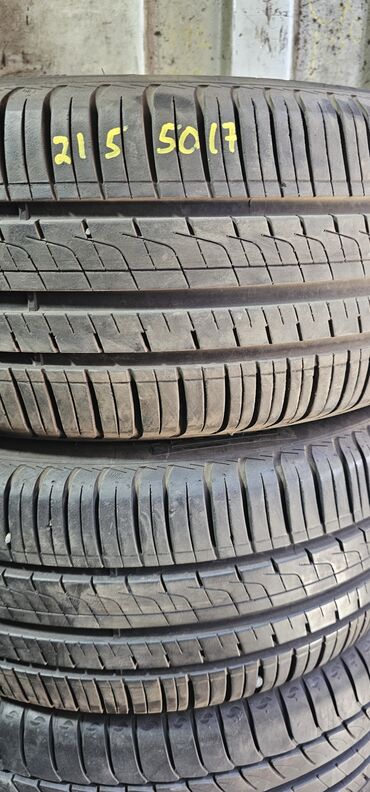купить бу шины в бишкеке: Шины 215 / 50 / R 17, Лето, Б/у, Пара, Легковые, Германия, Pirelli