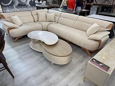 d10 mebel: Yeni, Künc divan, Divan, Bazalı, Açılan — 8