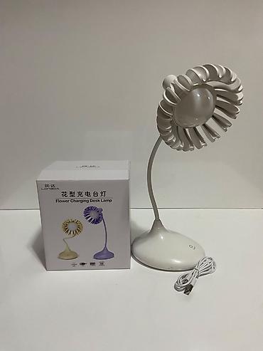 Stol lampaları: Məhsul: Flower Charging Desk Lamp – USB-lə şarj olunan masa lampası - — 4