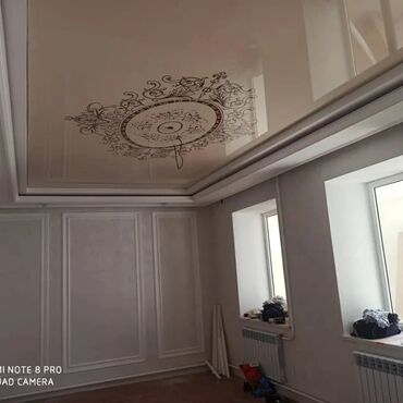 Натяжной потолок: Натяжной потолок Глянцевое, Матовое, 3D потолки Бесплатный замер, Гарантия, Бесплатная консультация — 21