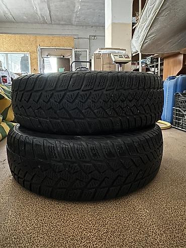 Пара автомобильных шин 185/70 R14 88T. в одной шине есть дырка -
