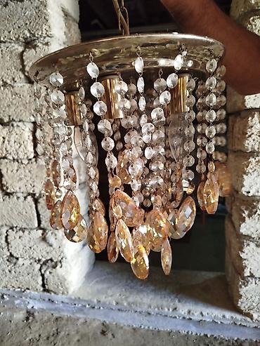 razetka: Çılçıraq, 3 lampa, Metal — 3