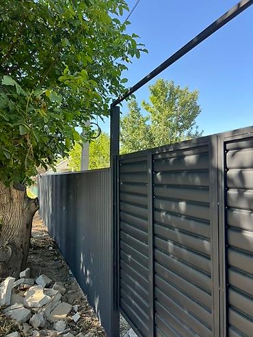 Металлические заборы: ВСЕ ФОТО РАБОТ НАШИ!!! Устанавливаем Заборы из профнастила — 10