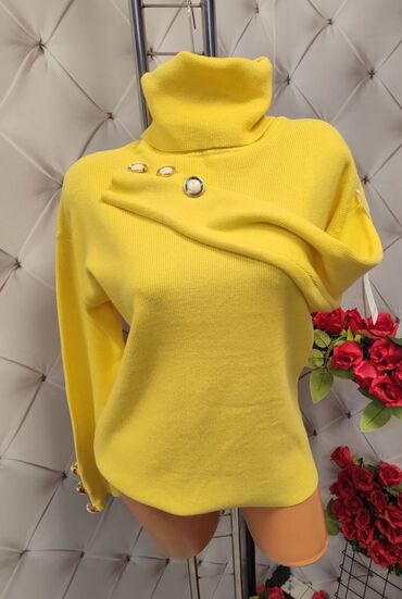 tunike za punije dame prodaja: 2XL (EU 44), Single-colored, color - Yellow