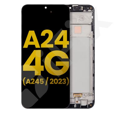 Telefon ekranları: 📱 Ekran Samsung A24 4G (A245F) çərçivədə 🛠️İstənilən növ telefon və