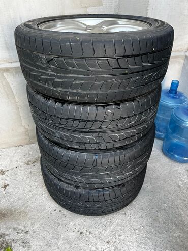 Шины: Комплект из четырех шин с дисками оригинальные диски Япония шины тож — 2